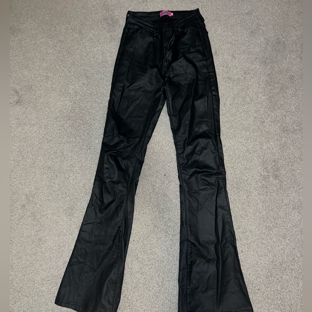 Edikted Faux Leather Pants